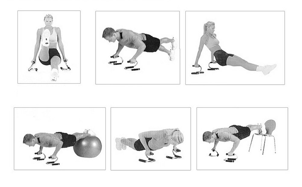 Amazon | プッシュアップバー s字 腕立て伏せ トレーニング 器具